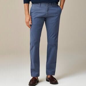J.Crew 484 Slim-fit Stretch Chino Pants SZ 30x30 Dusty Navy Twill Fabric Zip Fly